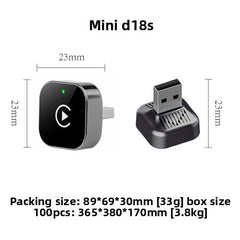 2-in-1 Wireless Carplay