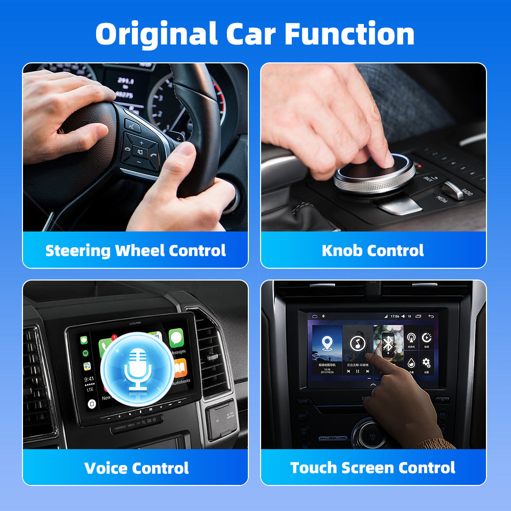 2-in-1 Wireless Carplay