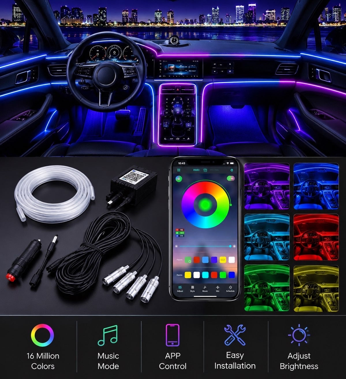 Goodman Goods LED Ambient Light RGB