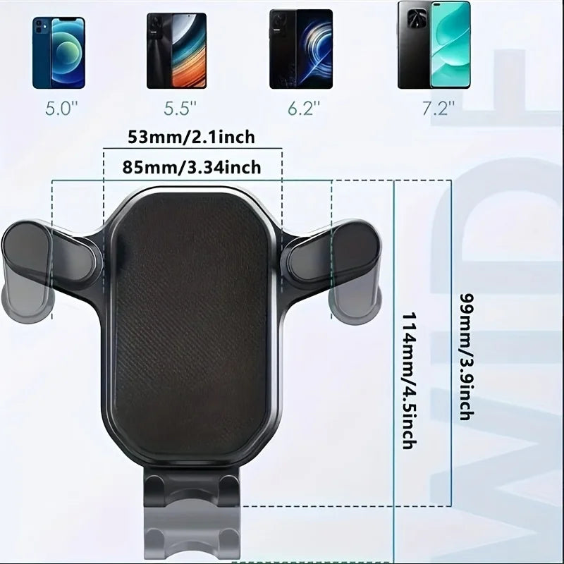 Magnetic Car Phone Holder – 360° Air Vent Mount